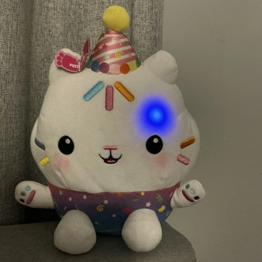 Gabby's Dollhouse Sprinkle Party Cakey‎ Cat Plush 10